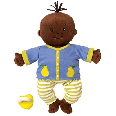 Image of Manhattan Toy Baby Stella Brown Doll 38.1cm Soft First