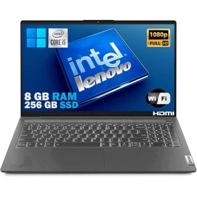 Image of Lenovo V15 Intel Core i5 1235U 8GB RAM 256GB SSD 15.6 Inch FHD Windows 11 Pro Laptop