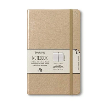 Image of IF Bookaroo Notebook A5 Journal Gold