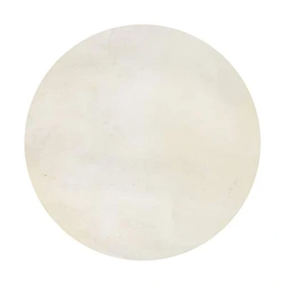 Image of BQLZR 35cm Diameter Goat Skin Drums Head Goatskin Round for Bongo Drums/Shaman / 10&quot; African Tambourine Beige