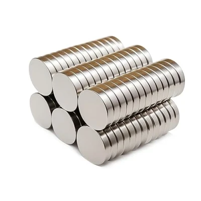 Image of Yizhet Neodym Magnets 50 PCS Ultra Strong Mini Super 10x2 mm for Fridges, Magnetic, Whiteboard, Memo Board, Magnetic Strips, etc.