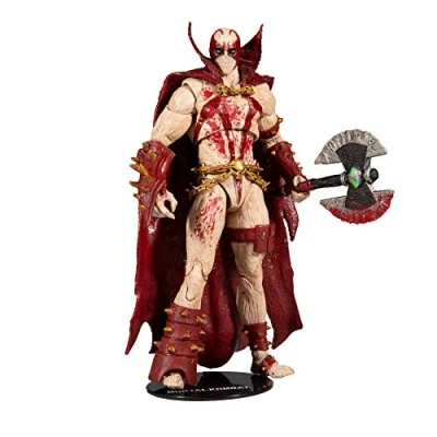 Image of MORTAL KOMBAT 4 Action Figure Spawn Bloody 18 cm, multicolor, one size, 11024 1