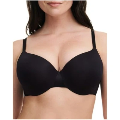 Image of Chantelle Essentiall Tshirt bra, Women&#039;s, Size: 34DD, Schwarz