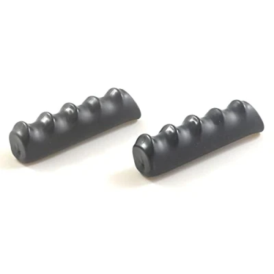 Image of Urathon Pair of 22mm Black Handles Hand Grips Handgrips for NHS Style Wheelchairs