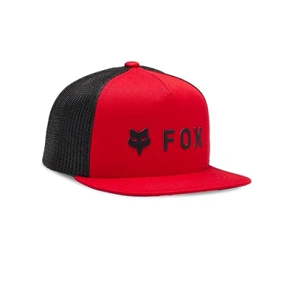 Image of Fox Racing Boys&#039; Youth Absolute SB MESH HAT, Flame RED, One Size