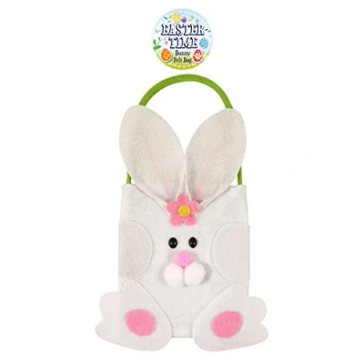 Image of 3xEaster Bunny Felt Egg Hunt Party Gift Bags
