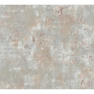Image of Galerie WH30180 Welcome Home Beige Distressed Metallic Texture Wallpaper