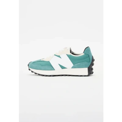 Image of New Balance U327 Unisex Trainers, Size: 4.5, spruce Leather/synthetics