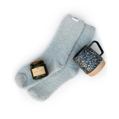 Image of Luckies of London Mello Max Relax Mug, Candle and Socks Multi One Size