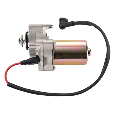 Image of GOOFIT ATV Electric Starter Motor Chinese Down mounted Engine Replacement For Motorcycle 50cc 70cc 90cc 110cc I St01