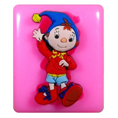 Image of Noddy Silicone Mould Mold for Cake Decorating Cupcake Toppers Icing Sugarcraft Tool by Fairie Blessings