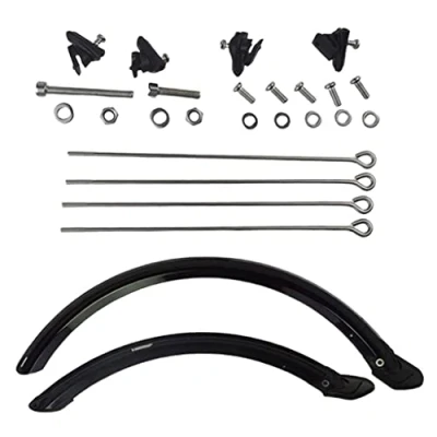 Image of Hellery Solid Folding Bike Mud Guard Front Rear Mudguard Strong Stopper 20 Inch