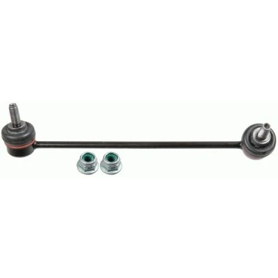 Image of 8200050191, 8200714448 Anti roll bar link LEMFÖRDER 38641 01 Front Axle, Right 255mm M10x1,5 RENAULT: TWINGO 1