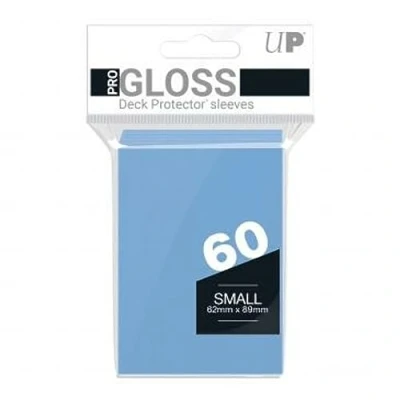 Image of Ultra Pro SLEEVES 60 d10 Card Game (Small, Light Blue)