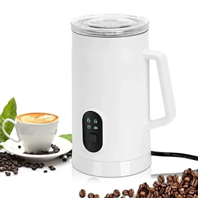 Image of Electric Milk Frother, 4 in 1 Warmer, Automatic Frother and Foam Maker with Hot &amp; Cold Frothing