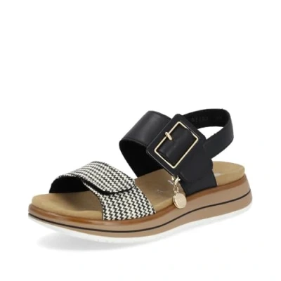 Image of Remonte D1J53 02 women&#039;s Sandals in Black