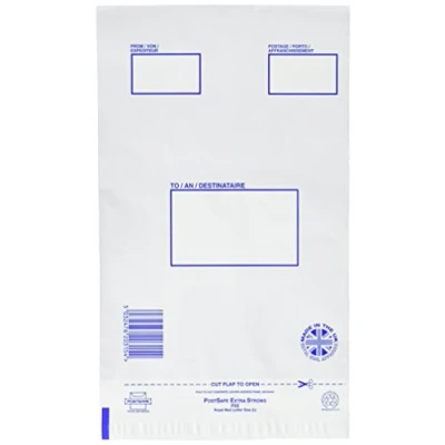 Image of PostSafe PB12222 P22 165 x 240mm C5 Extra Strong Polythene Peel and Seal Envelope Opaque (Pack of 100), White