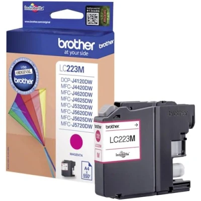 Image of Brother LC 223 ink cartridge magenta standard capacity 550 pages 1 pack