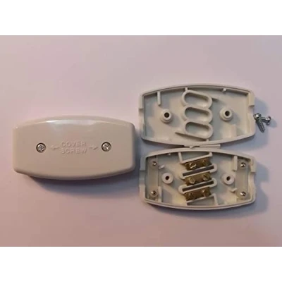 Image of 1 x 13amp/250v Electrical Inline Flex Cable CONNECTORS 3 CORE (BS5733) Qty