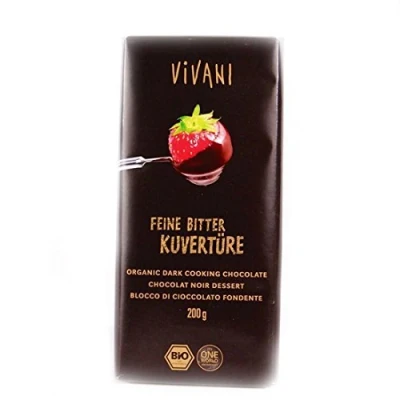Image of Vivani Organic Chocolate Dark Cooking 2 x 200g