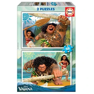 Image of Educa 16952 Disney Moana/Vaiana/Oceania Princess Watch, Cranberry