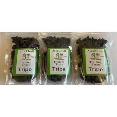 Image of Stockbull Dog Training Treats Tripe (3 x 165g Packets)