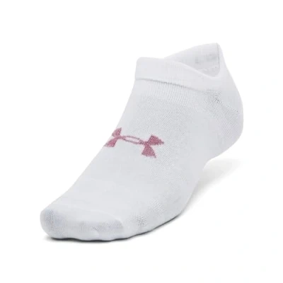 Image of Under Armour 3PK Trainer socks white, Size: Large, White