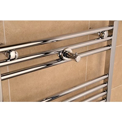 Image of Manissa Solid Metal Chrome Plated Towel Warmer Hook Robe available in Square/Round/Peg shape (Peg)