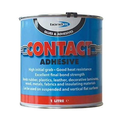 Image of 500ml BOND IT CONTACT ADHESIVE PREMIUM SOLVENT BASED NEOPRENE GLUE BONDS STICKS
