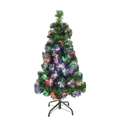 Image of Christmas Workshop 4ft Green Fibre Optic Tree