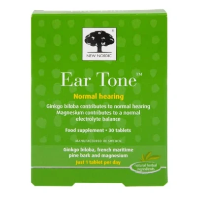 Image of New Nordic Ear Tone 30 Tablets x 2 Packs