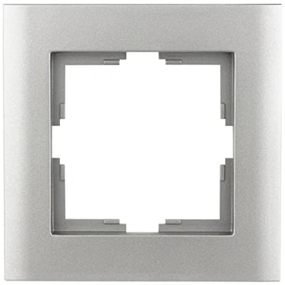 Image of REV 0239842304 Matrix Single Frame Platinum Surface Mounted Installation, 1 fach