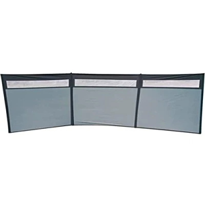 Image of Euro Trail Wind Protection Sun Set with Window 500 x 140 cm