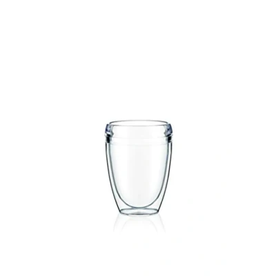 Image of Bodum Double Wall Tumbler, Transparent/Green, 0.35 l Pair