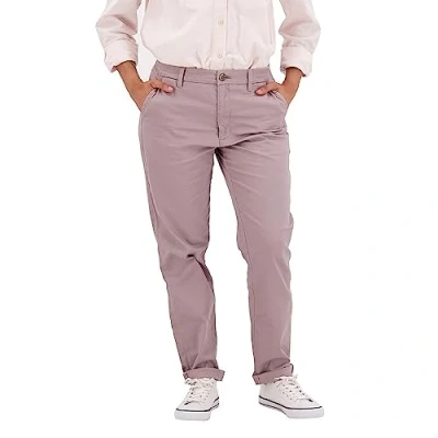 Image of DOCKERS Women&#039;s Weekend Chino Slim Pants, PURPLE DOVE, 31W Long