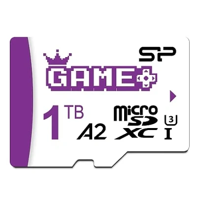 Image of Silicon Power 1TB Superior Gaming Micro SDXC UHS I (U3), V30 4K A2,High Speed MicroSD Card with Adapter, Design for Steam Deck, ROG Ally and Nintendo Switch
