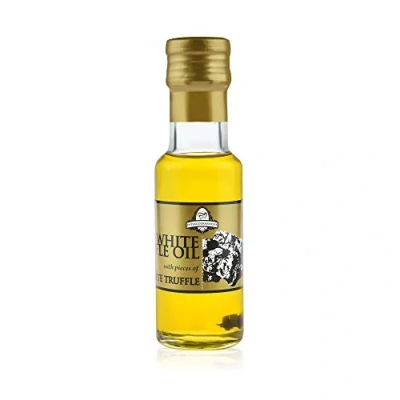 Image of White Truffle Oil 3.5 oz. / 100 ml. in Glass Bottle InterGourmandise Super Concentrated