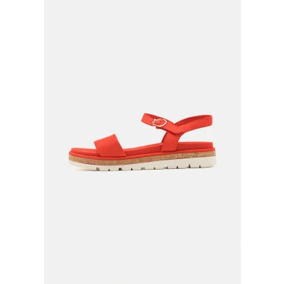 Image of Marco Tozzi Platform sandals, Women&#039;s, Size: 5, Fire shoes