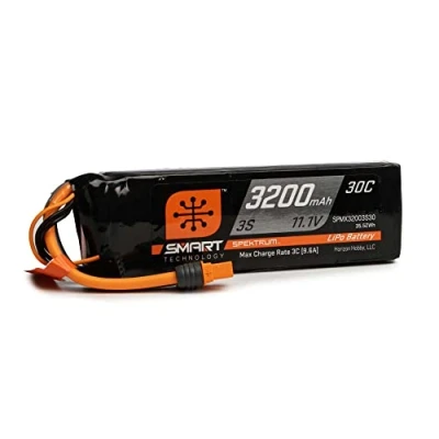 Image of 11.1V 3200mAh 3S 30C Smart LiPo Battery: IC3