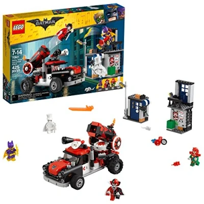 Image of LEGO BATMAN MOVIE DC Harley Quinn Cannonball Attack 70921 Building Kit (425 Piece)