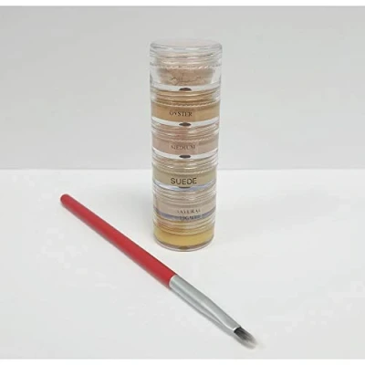 Image of Veil Cover Cream Dark Circles Concealer &amp; Colour Corrector with Setting Powder and Brush (Light)