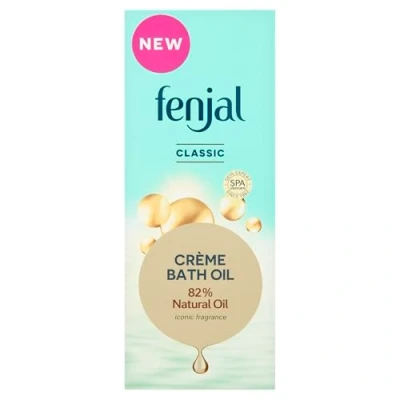 Image of FENJAL Classic Luxury Creme Bath Oil 200ml,Cleanses and Nourishes Your Skin