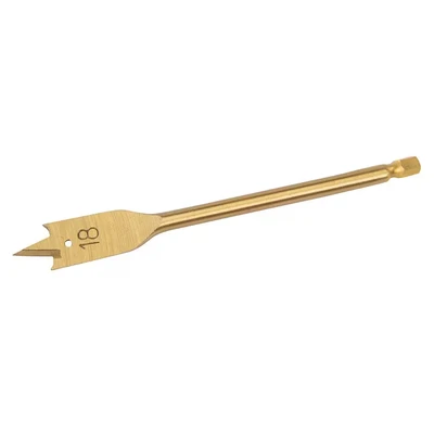 Image of Silverline Titanium Coated Flat Bit 18mm