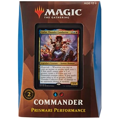 Image of Magic The Gathering Strixhaven Commander Deck Prismari Performance (Blue Red)