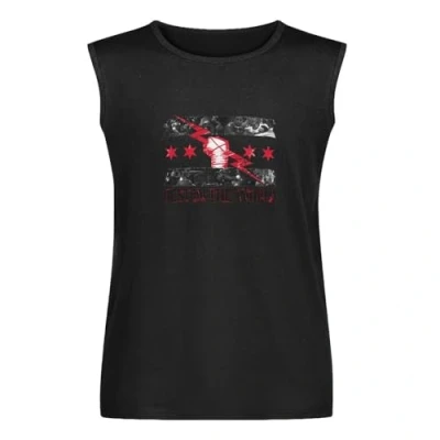 Image of Vests Cm Punk Best in The World Wrestling Activewear Sleeveless Tops Black L