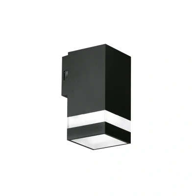Image of Enlite Square Halo Trim Up or Down CCT Switchable LED Wall Light 5W