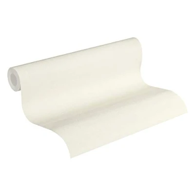 Image of Livingwalls Plain Wallpaper Metropolitan Stories Non Woven 10.05 m x 0.53 Creme Made in Germany 369254 36925 4