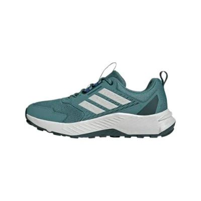 Image of adidas Men&#039;s Terrex Tracefinder 2 Trail Running Shoes, Preloved Teal/Grey One/Semi Lucid Blue, 6.5 UK