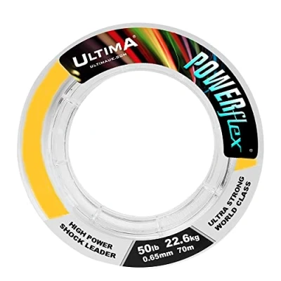 Image of Ultima Powerflex Fire Orange Bangle 70m 0.65mm 50.0lb/23.0kg