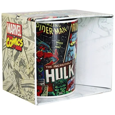 Image of Marvel Comics Multicolor Ceramic Coffee Mugs (1 Pack)